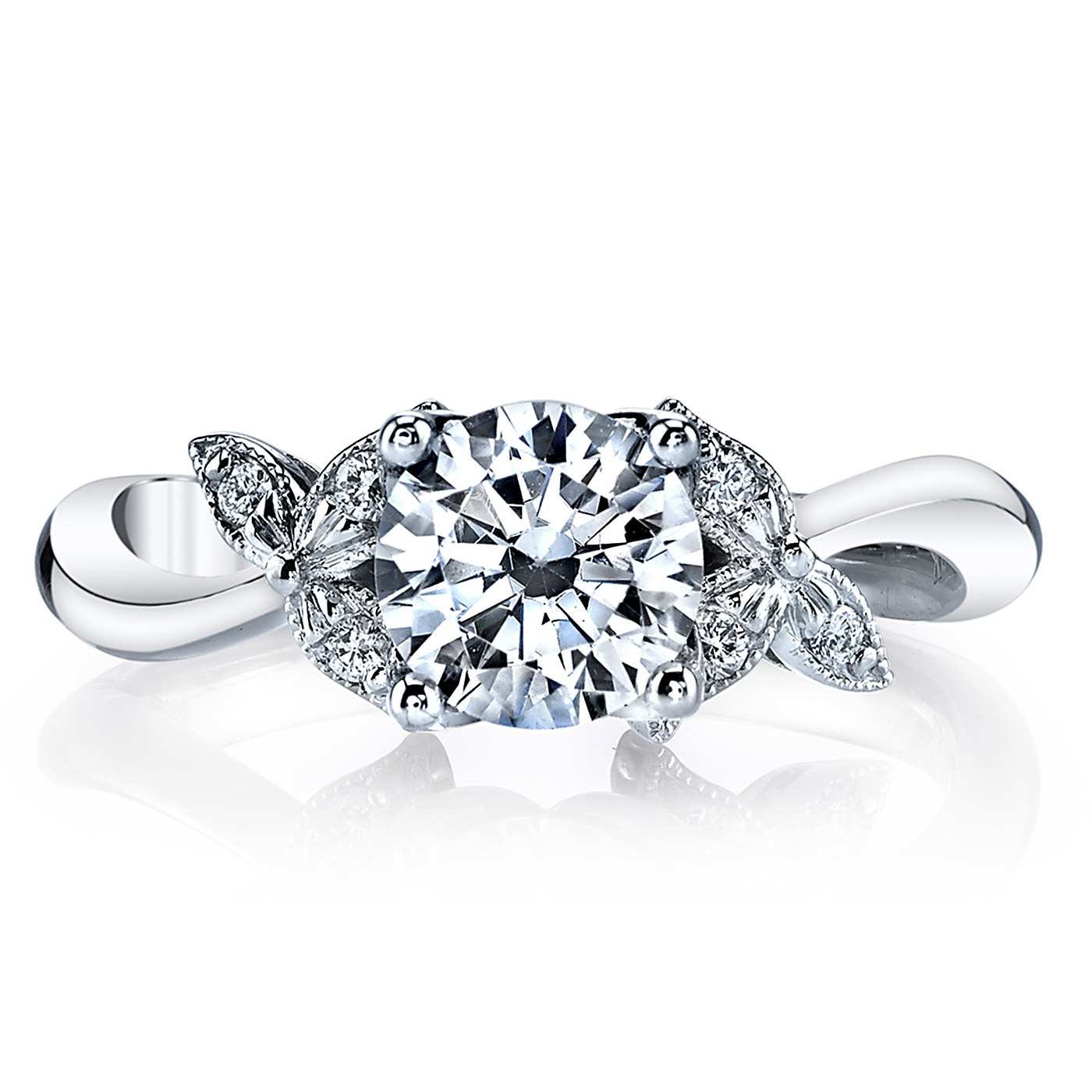 Parade Lyria Bridal 18 Karat Diamond Engagement Ring R3934 Alternative View 1