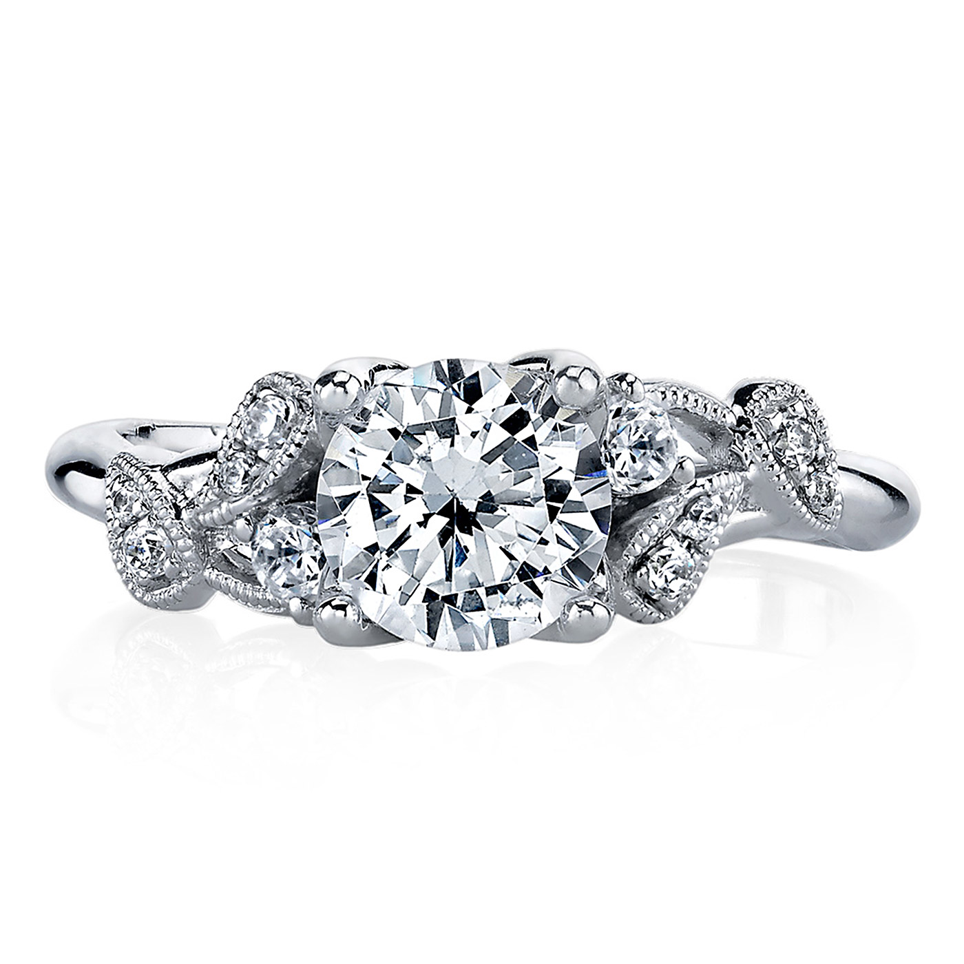Parade Lyria Bridal 14 Karat Diamond Engagement Ring R3936 Alternative View 1