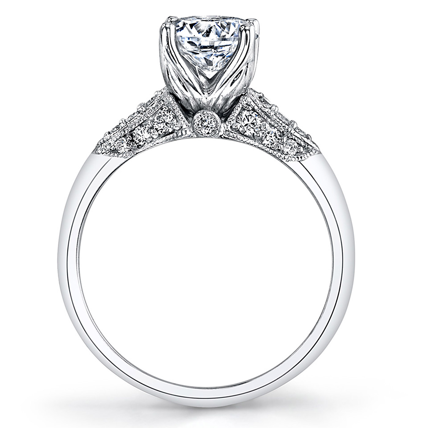 Parade Hera Bridal 14 Karat Diamond Engagement Ring R3942 Alternative View 1