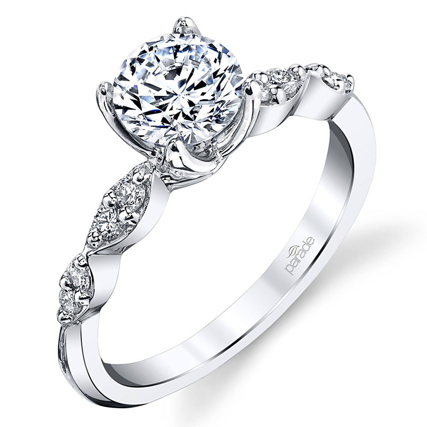 Parade Hemera Bridal Platinum Diamond Engagement Ring R3946