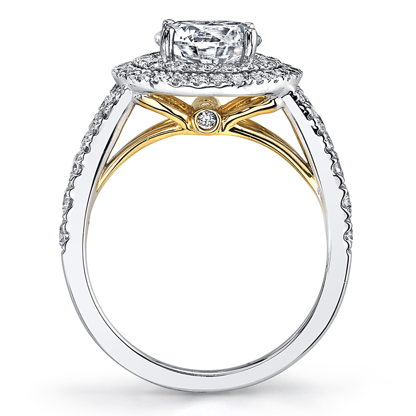 Parade Hemera Bridal 14 Karat Diamond Engagement Ring R3959 Alternative View 1
