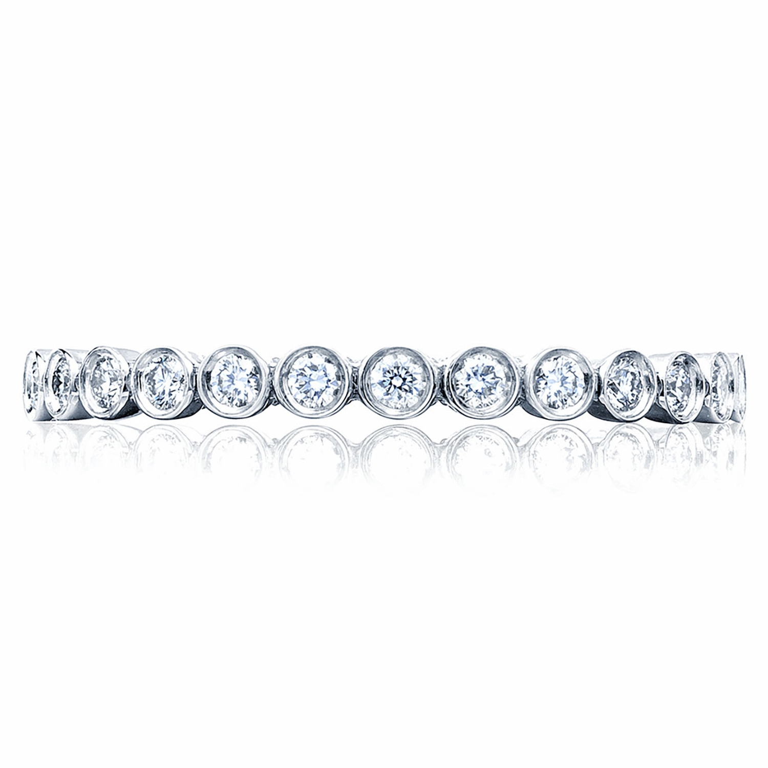 Tacori 200-2 Platinum Sculpted Crescent Wedding Ring