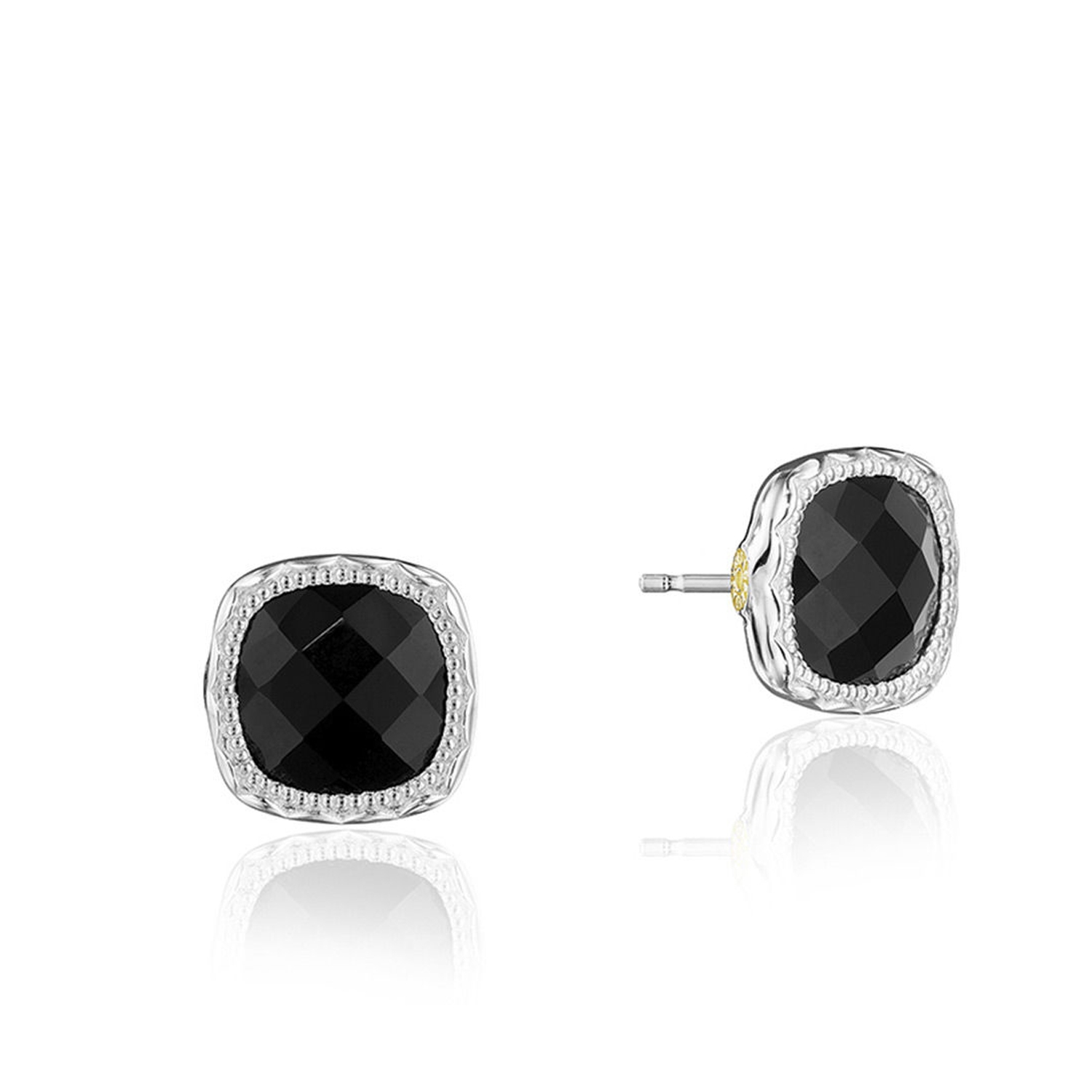 Tacori SE24719 Cushion Gem Earrings with Black Onyx