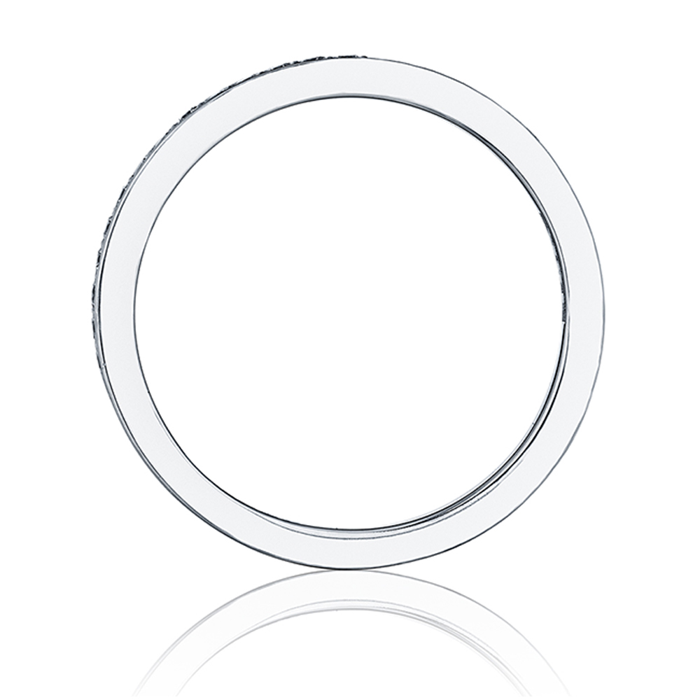 252612 Platinum Tacori Ribbon Diamond Wedding Ring Alternative View 1