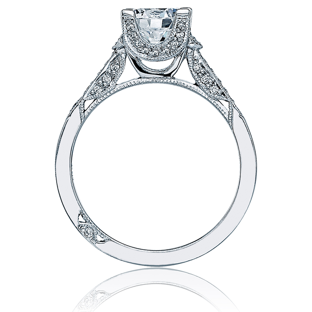 2604RD75 Platinum Simply Tacori Engagement Ring Alternative View 1