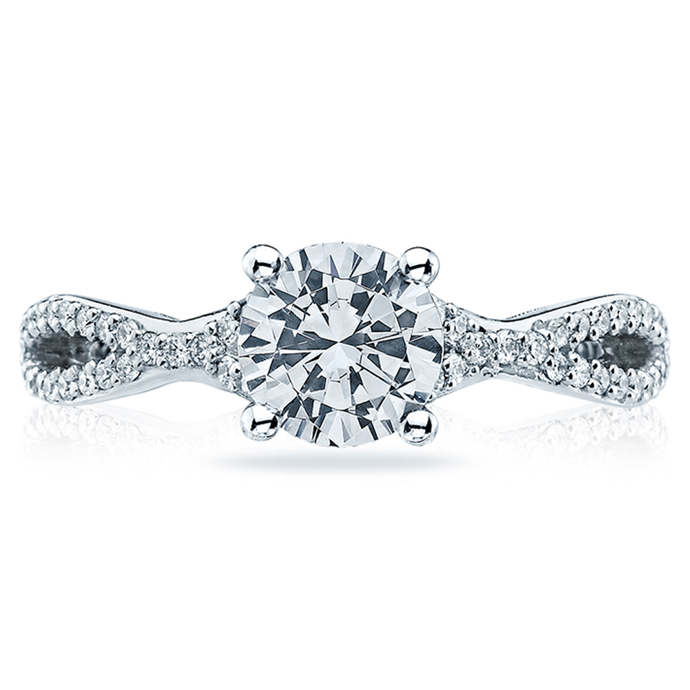 Tacori Platinum Simply Tacori Engagement Ring 3004