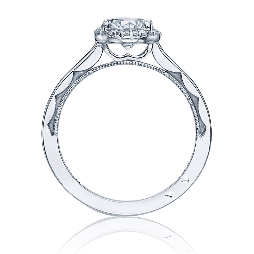 Simply Tacori Platinum Diamond Solitaire Engagement Ring 49RD65 Alternative View 1