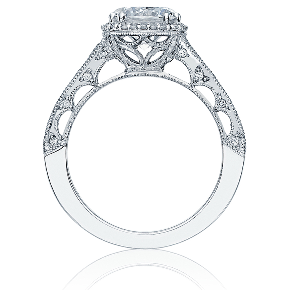 Tacori Crescent Platinum Engagement Ring HT2515RD812X