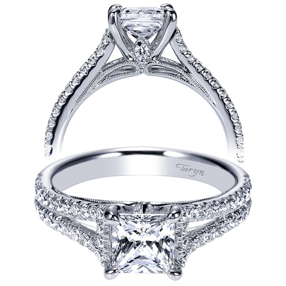 split shank princess cut