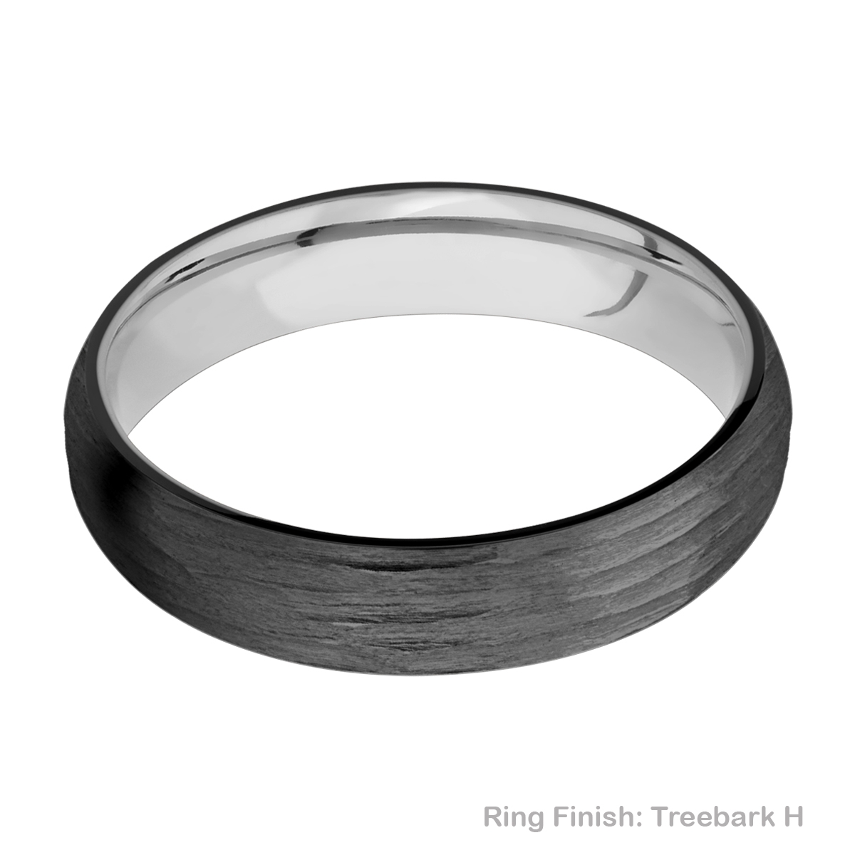 Lashbrook TISLEEVEZ5D Zirconium and Titanium Wedding Ring or Band