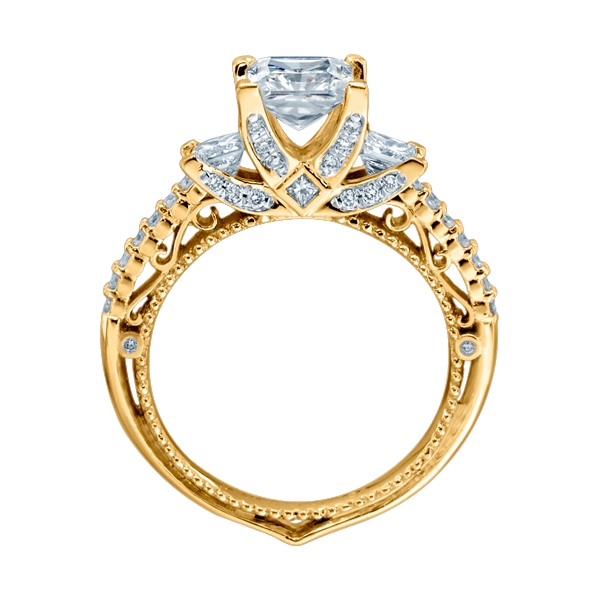 Verragio Venetian-5023P Platinum Engagement Ring