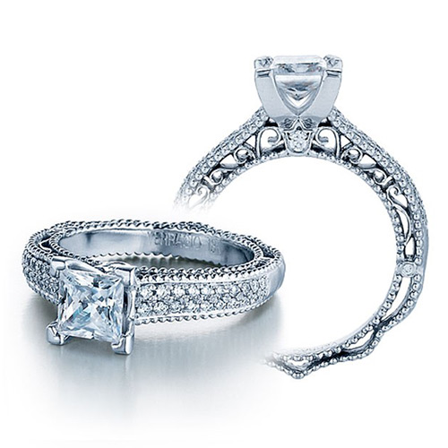 Verragio Venetian-5011P Platinum Engagement Ring
