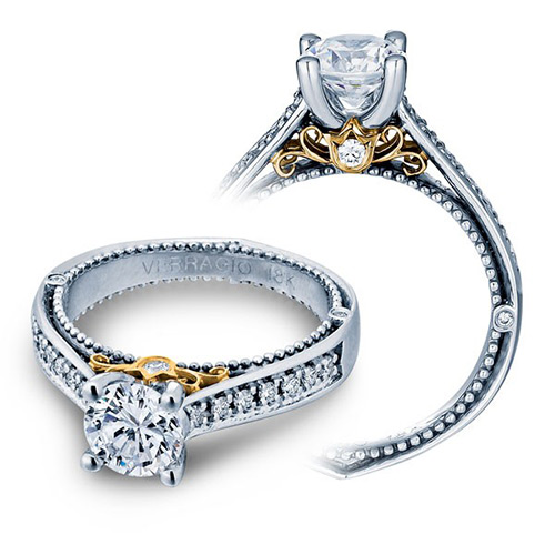 Verragio Venetian 5044 Platinum Engagement Ring