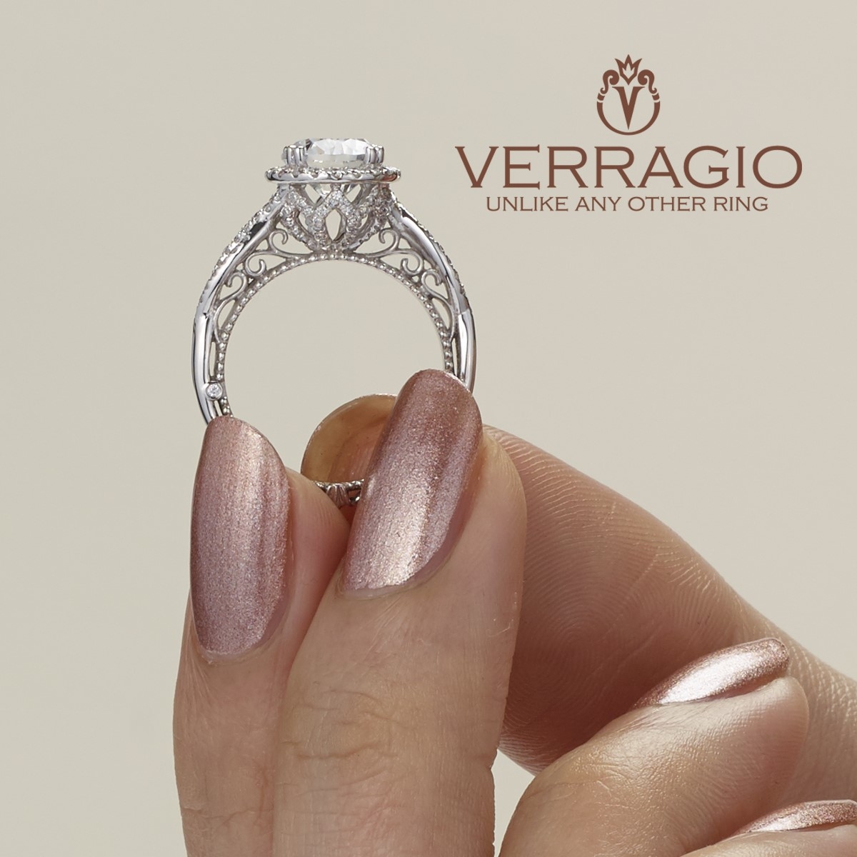 Verragio Venetian-5062R 18 Karat Engagement Ring