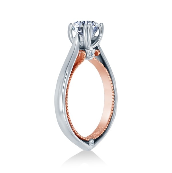 Verragio Couture-0418R-TT Platinum Engagement Ring