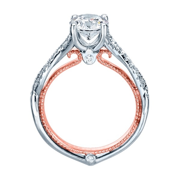 Verragio Couture-0421R-TT Platinum Engagement Ring