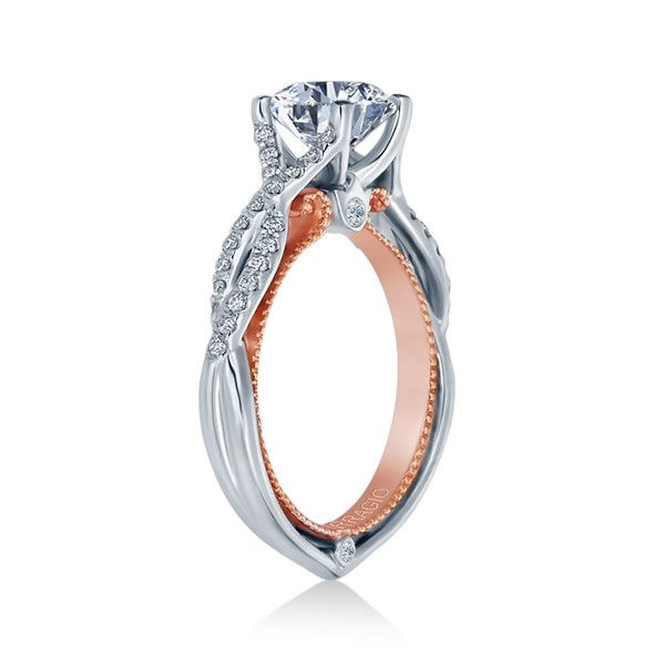 Verragio Couture-0421R-TT Platinum Engagement Ring Alternative View 2
