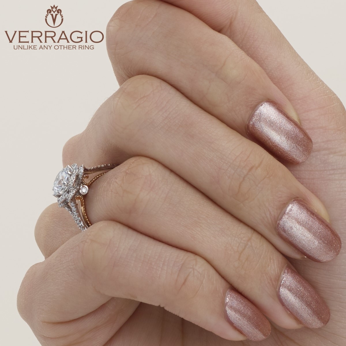 Verragio Couture-0426R-TT 14 Karat Engagement Ring Alternative View 5
