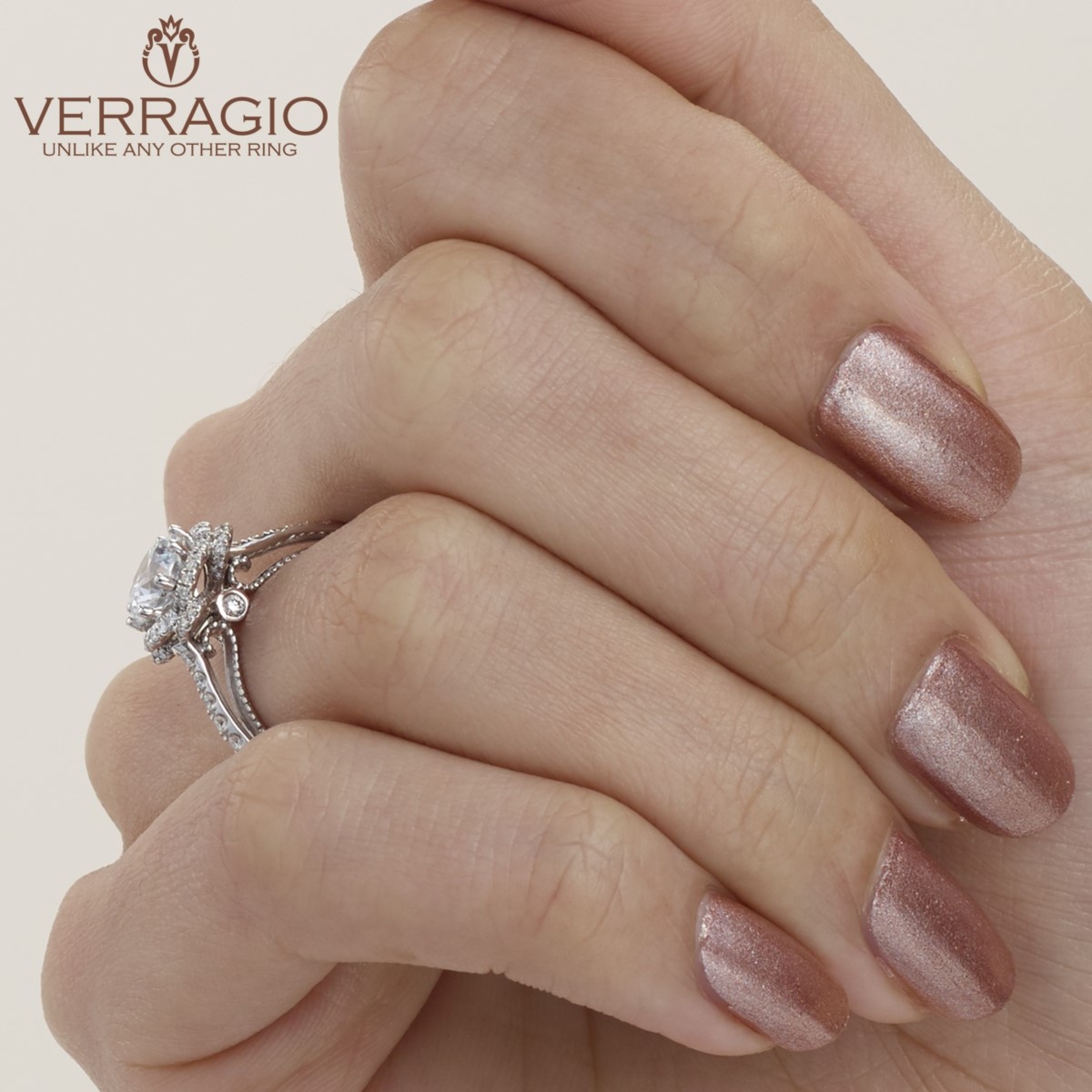 Verragio Couture-0428R 14 Karat Engagement Ring Alternative View 3