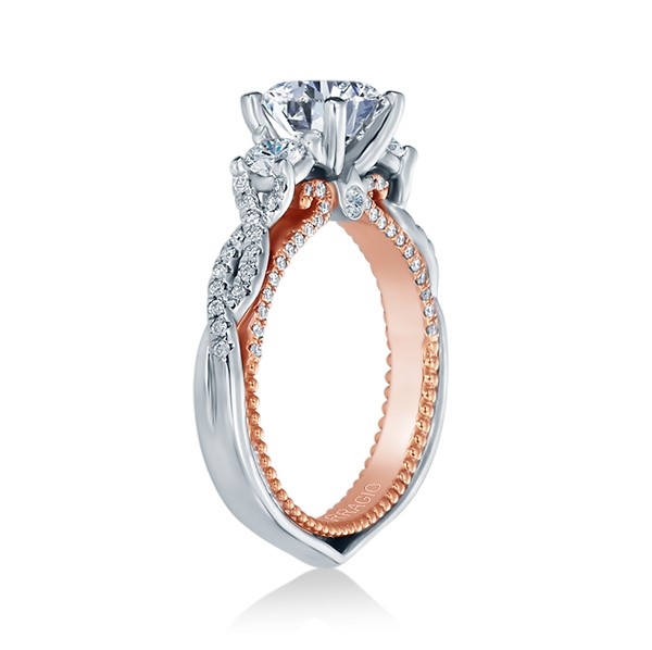 Verragio Couture-0450R-2WR Platinum Engagement Ring Alternative View 1