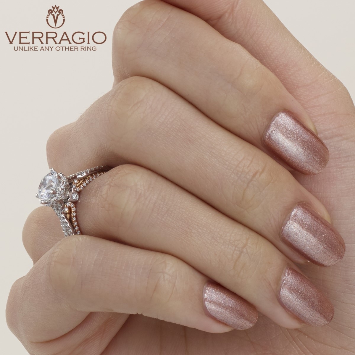 Verragio Couture-0451R-2WR Platinum Engagement Ring Alternative View 4