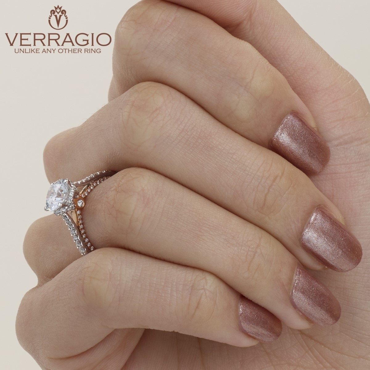 Verragio Couture-0457RD-2WR 18 Karat Engagement Ring Alternative View 4