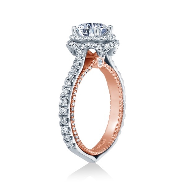 Verragio Couture-0467R-2WR Platinum Engagement Ring
