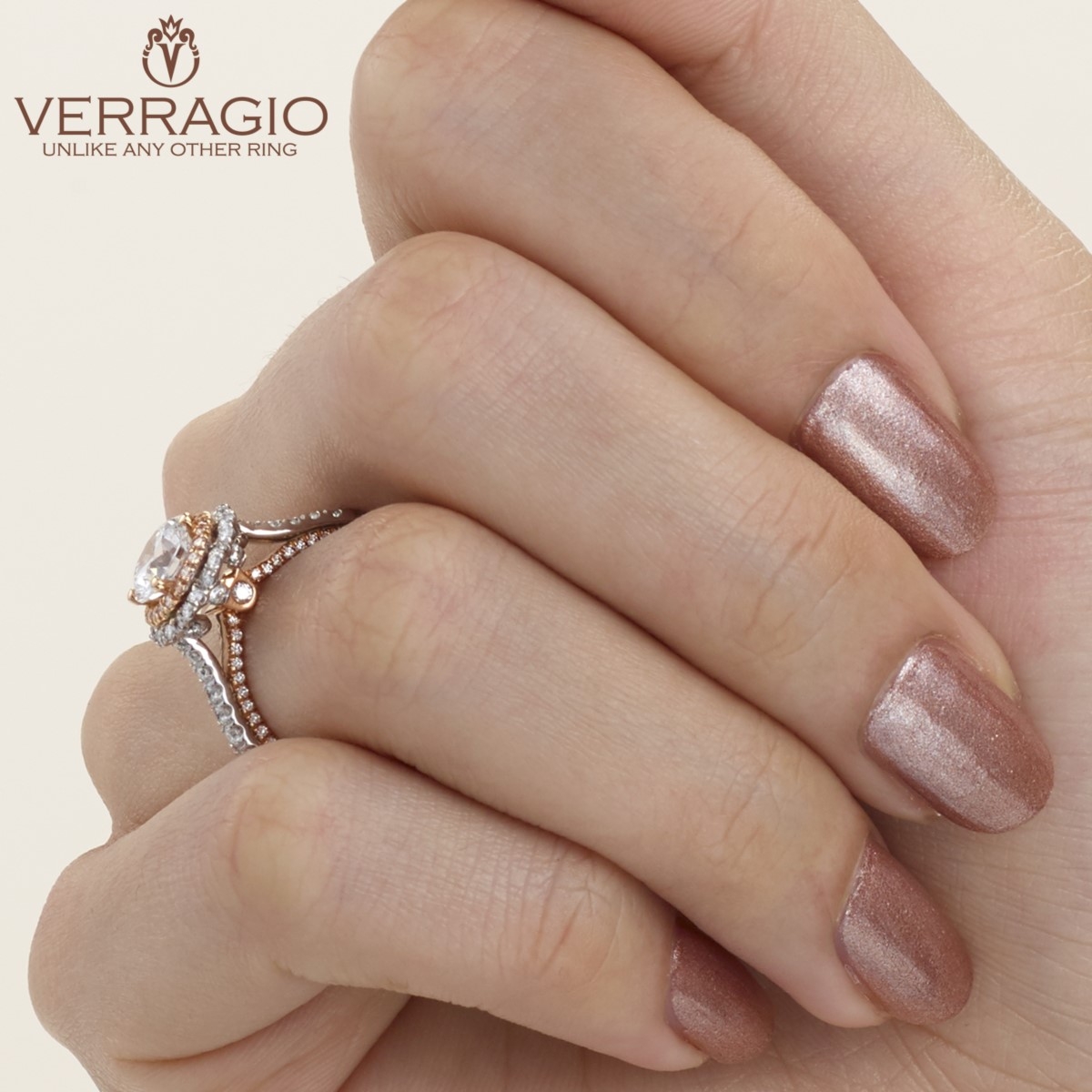 Verragio Couture-0468-2WR 18 Karat Engagement Ring Alternative View 4
