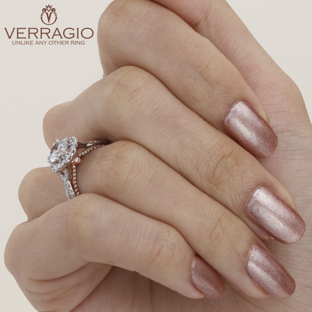 Verragio Couture-0472R-2WR 18 Karat Engagement Ring Alternative View 4