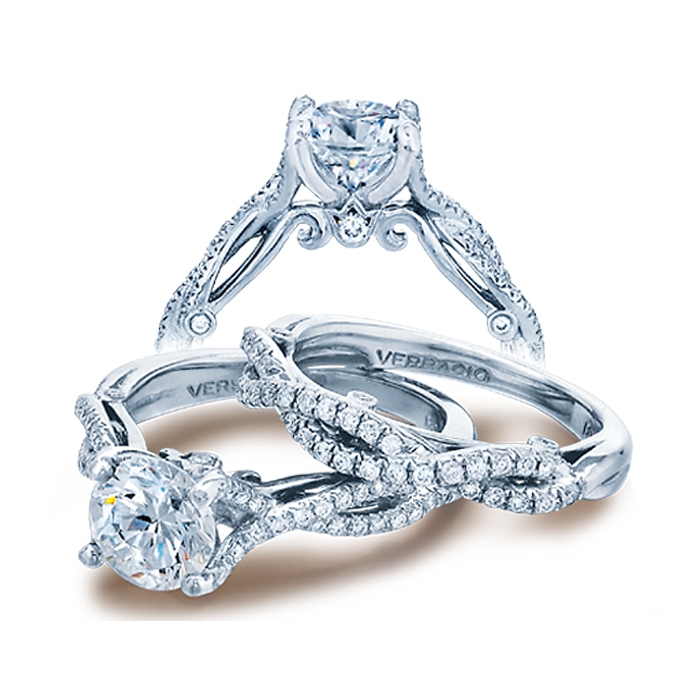 Verragio Platinum Insignia Engagement Ring INS-7050R