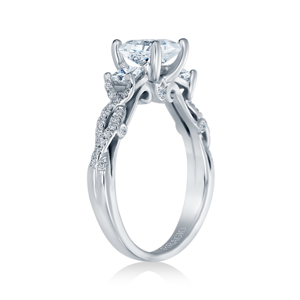 Verragio Platinum Insignia-7055 Engagement Ring Alternative View 2