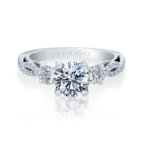 Verragio 18 Karat Insignia-7055R Engagement Ring Alternative View 1
