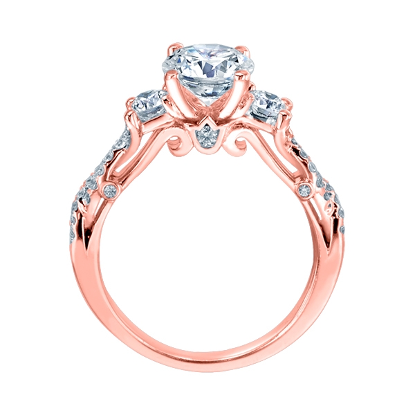 Verragio Platinum Insignia-7055R Engagement Ring Alternative View 4