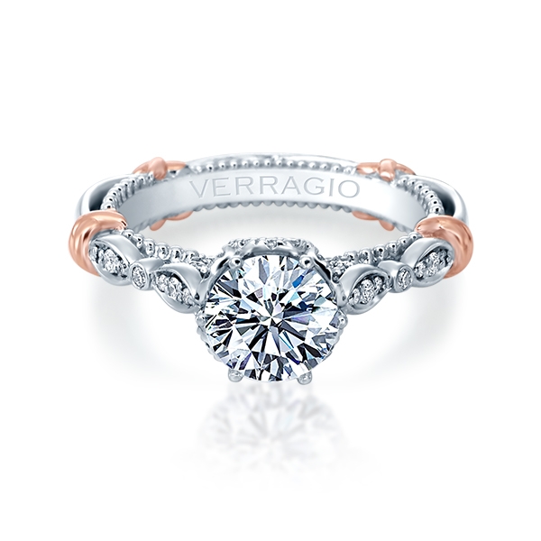 Verragio Parisian-145R Platinum Engagement Ring