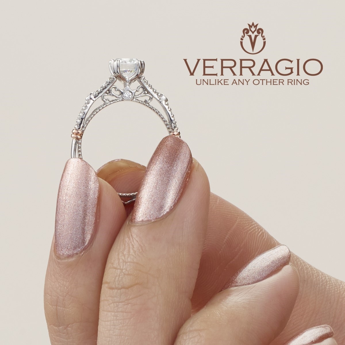 Verragio Parisian-102 18 Karat Engagement Ring