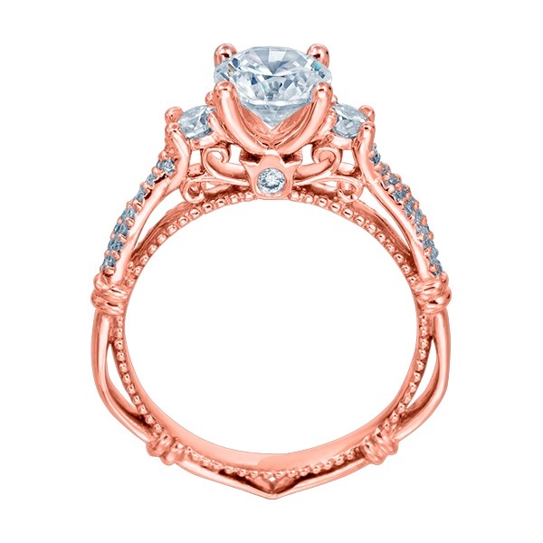 Verragio Parisian-129R Platinum Engagement Ring