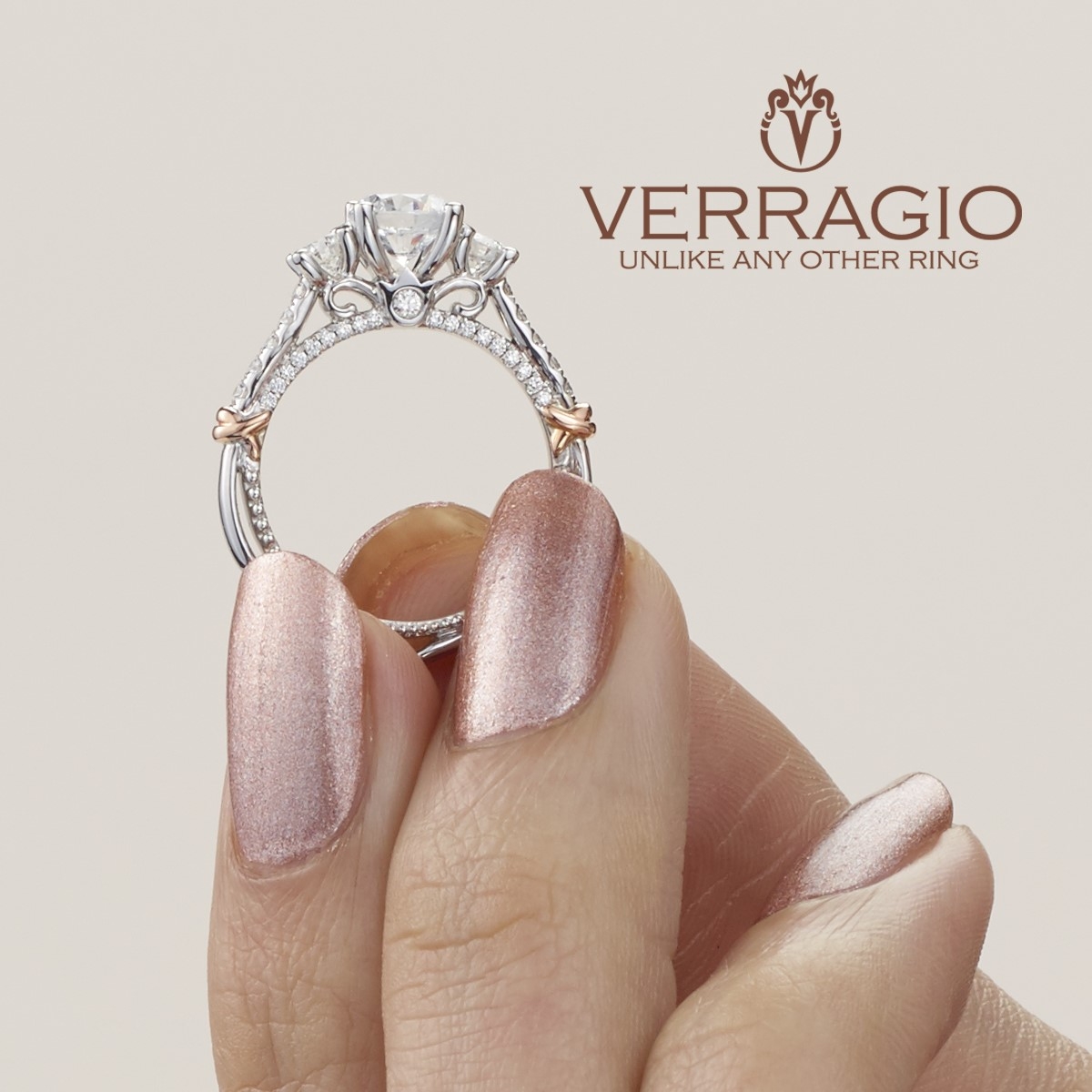 Verragio Parisian-138R 18 Karat Engagement Ring