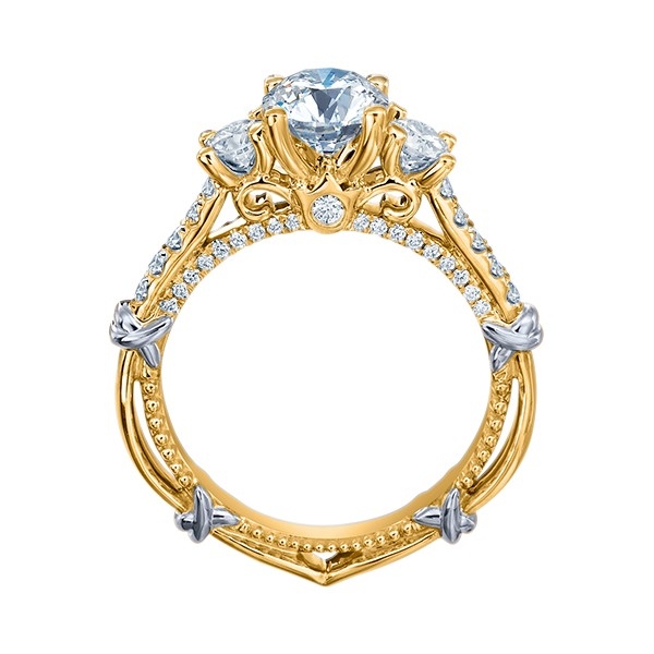 Verragio Parisian-138R Platinum Engagement Ring