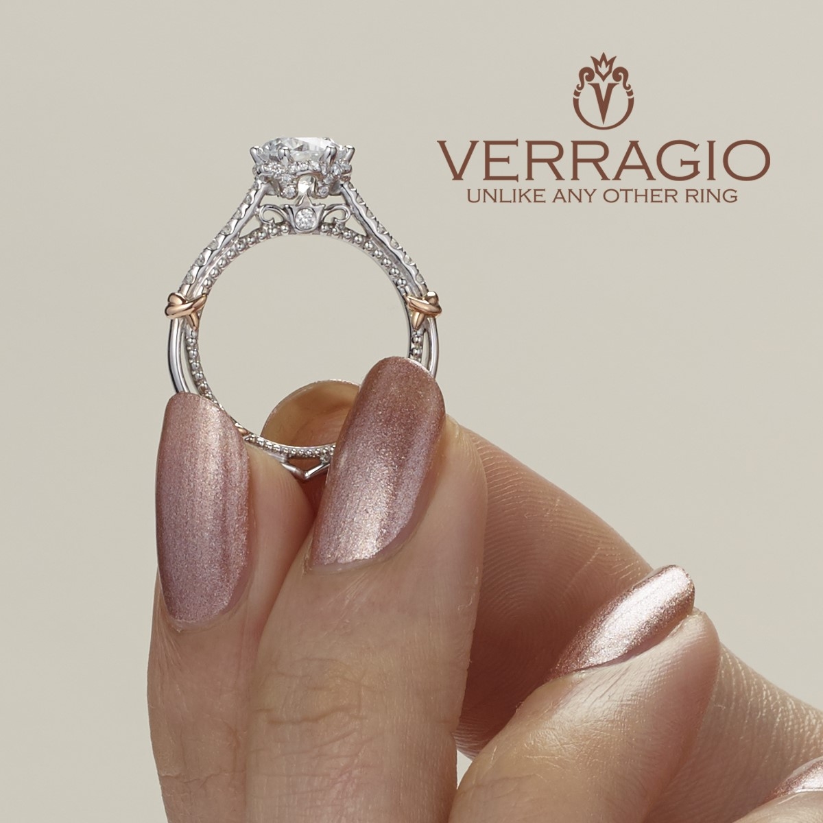 Verragio Parisian-140R 14 Karat Engagement Ring