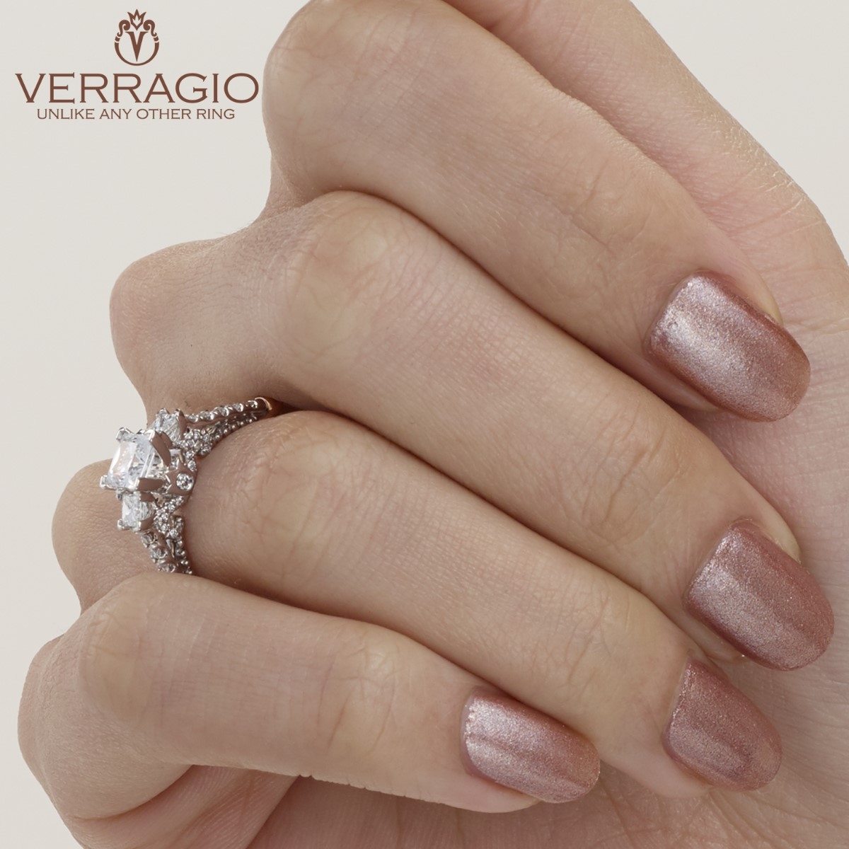 Verragio Parisian-143P Platinum Engagement Ring