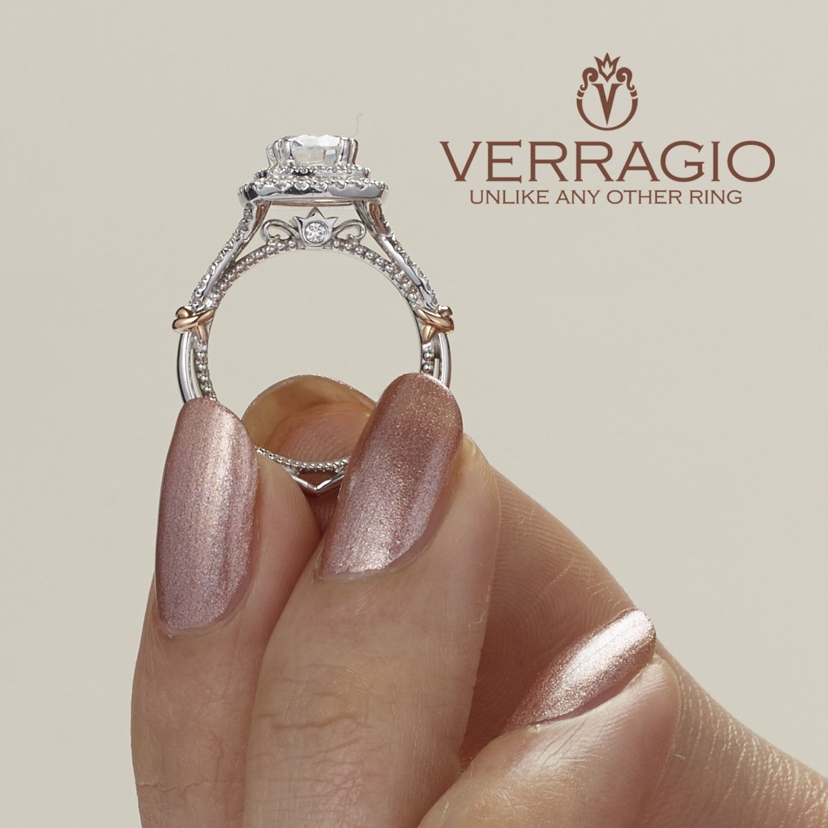 Verragio Parisian-148CU 18 Karat Engagement Ring