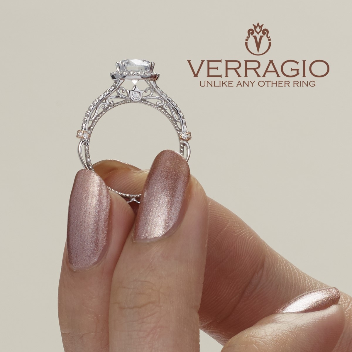 Verragio Parisian-DL107R 18 Karat Engagement Ring
