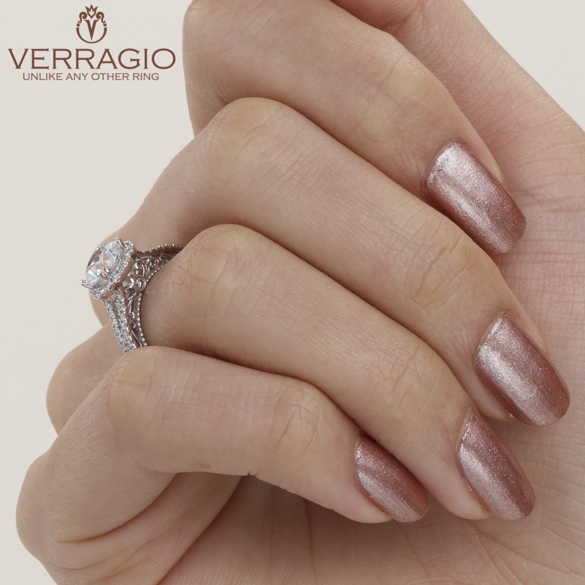 Verragio Parisian-DL107R 18 Karat Engagement Ring Alternative View 4