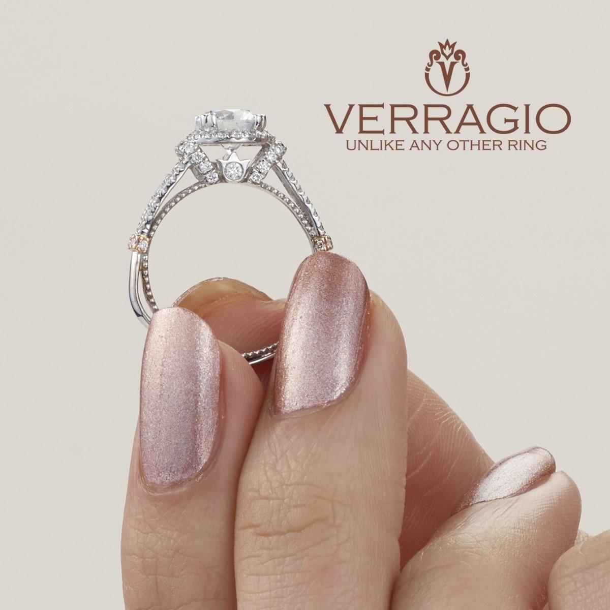Verragio Parisian-DL117R 14 Karat Engagement Ring