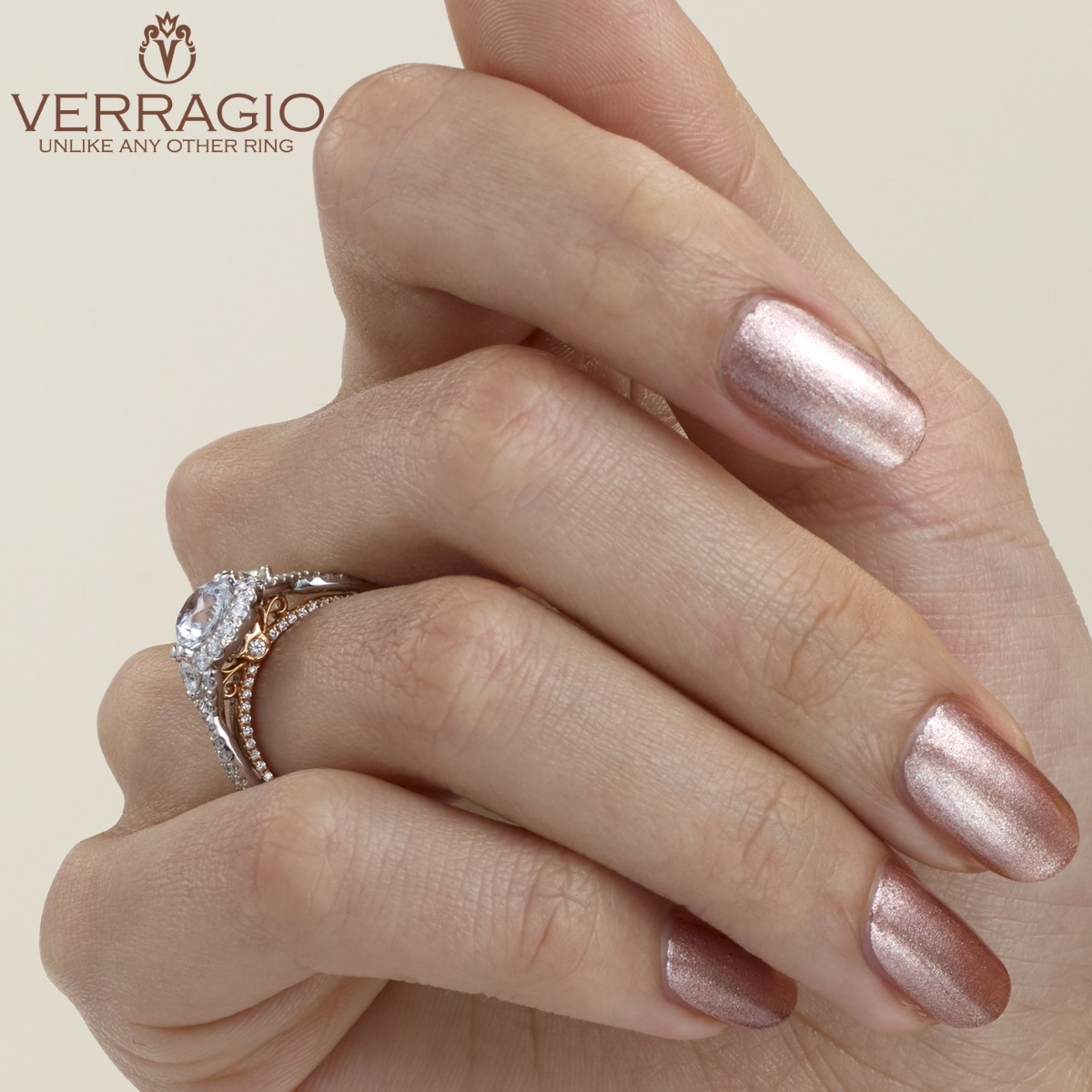 Verragio Venetian-5075R-2WR 18 Karat Engagement Ring