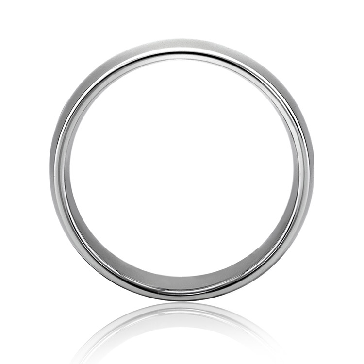 A Jaffe Classic Platinum Wedding Ring WL0003