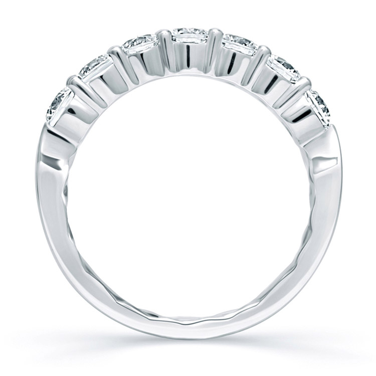 A.JAFFE 18 Karat Classic Diamond Wedding / Anniversary Ring WR1029Q Alternative View 1