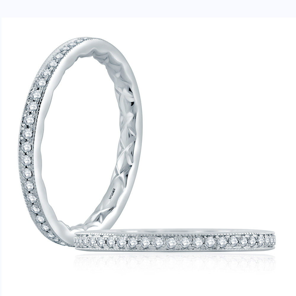 A.JAFFE 14 Karat Classic Diamond Wedding / Anniversary Ring WR1072Q