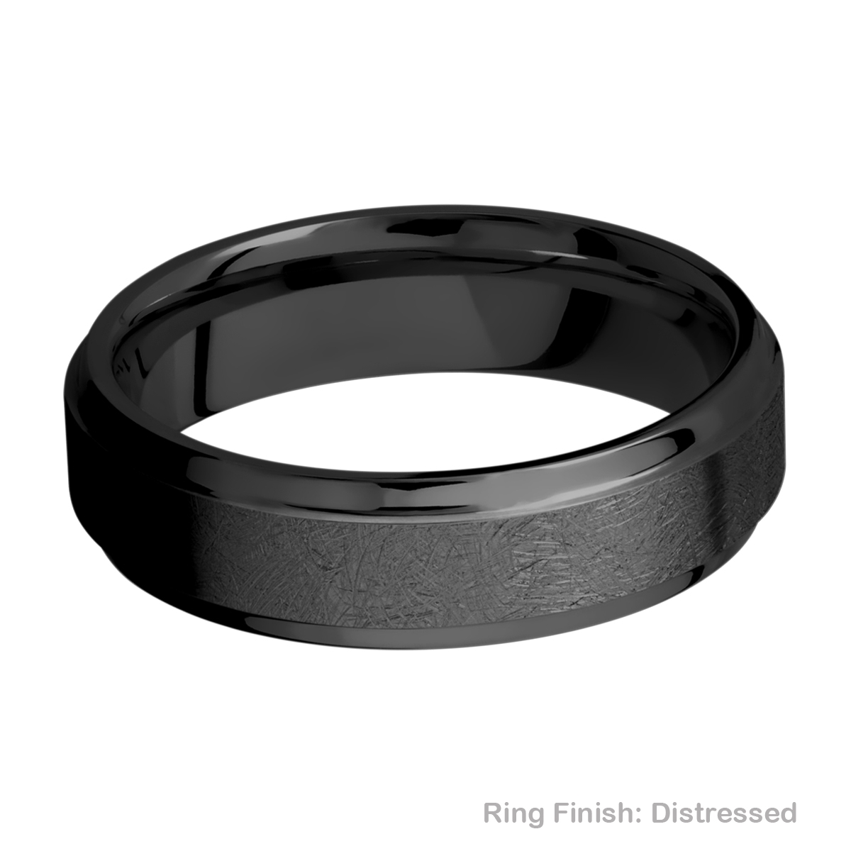 Lashbrook Z6B(S) Zirconium Wedding Ring or Band Alternative View 12