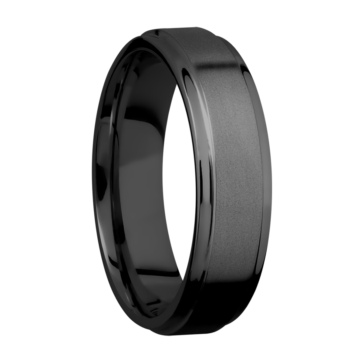 Lashbrook Z6FGE Zirconium Wedding Ring or Band
